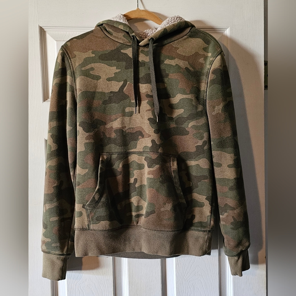 Camouflage Heavy Hoodie for Men